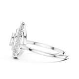 Ladies Ring 9#10060L@7 - White Gold - Image