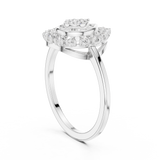 Ladies Ring 9#10060L@7 - White Gold - Image