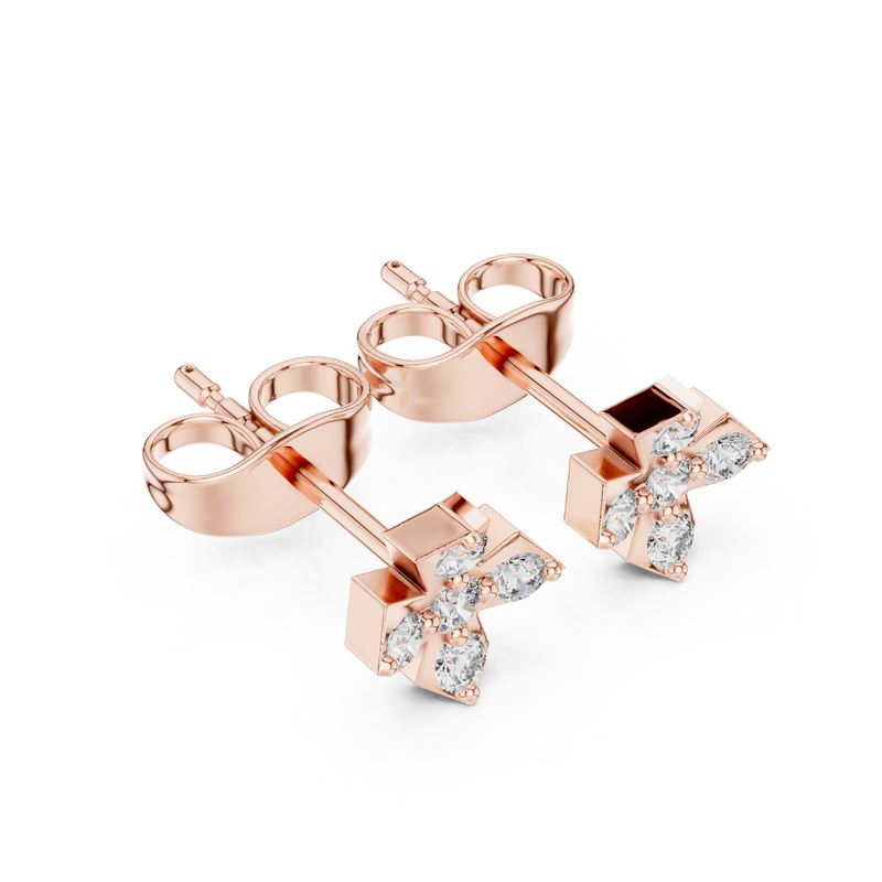 Earring 9#10061E - Rose Gold - Image
