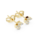 Earring 9#10061E - Yellow Gold - Image