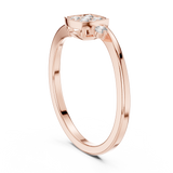 Ladies Ring 9#10061L@7 - Rose Gold - Image