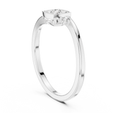 Ladies Ring 9#10061L@7 - White Gold - Image