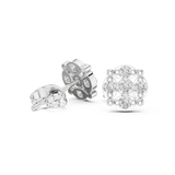 Earring 9#10062E - White Gold - Image