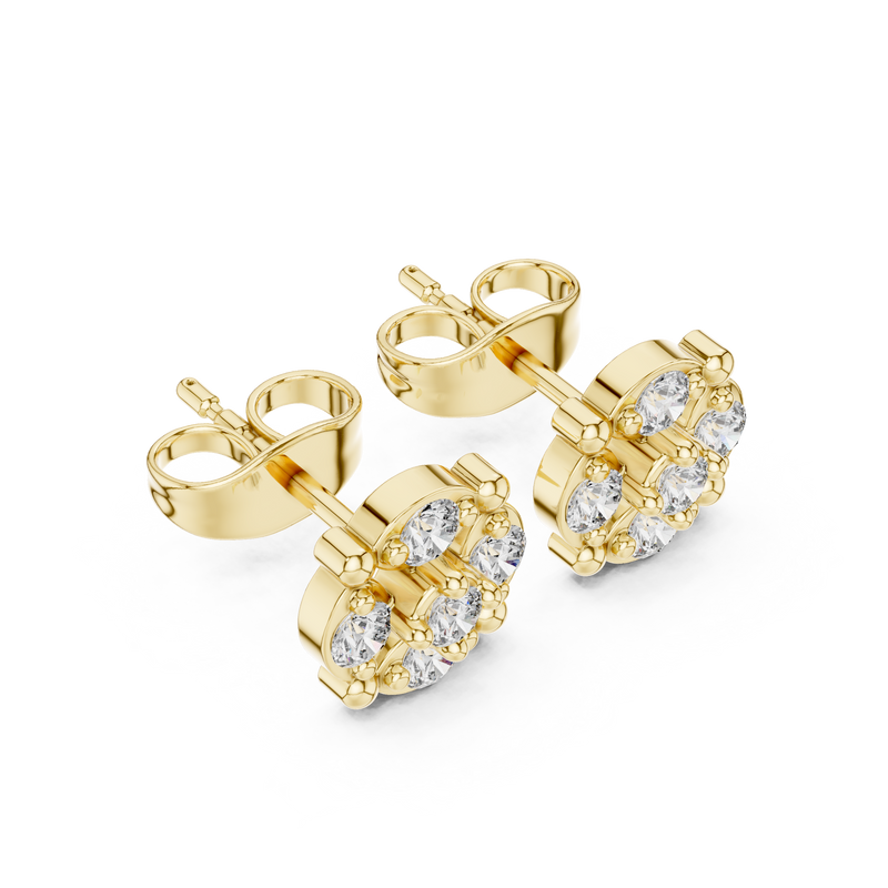 Earring 9#10062E - Yellow Gold - Image