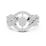 Ladies Ring 9#10062L - White Gold - Image