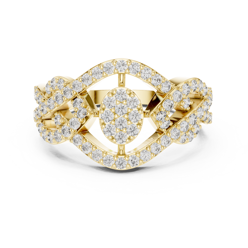 Ladies Ring 9#10062L - Yellow Gold - Image