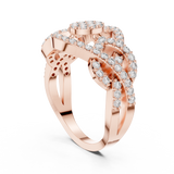 Ladies Ring 9#10062L - Rose Gold - Image