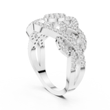Ladies Ring 9#10062L - White Gold - Image