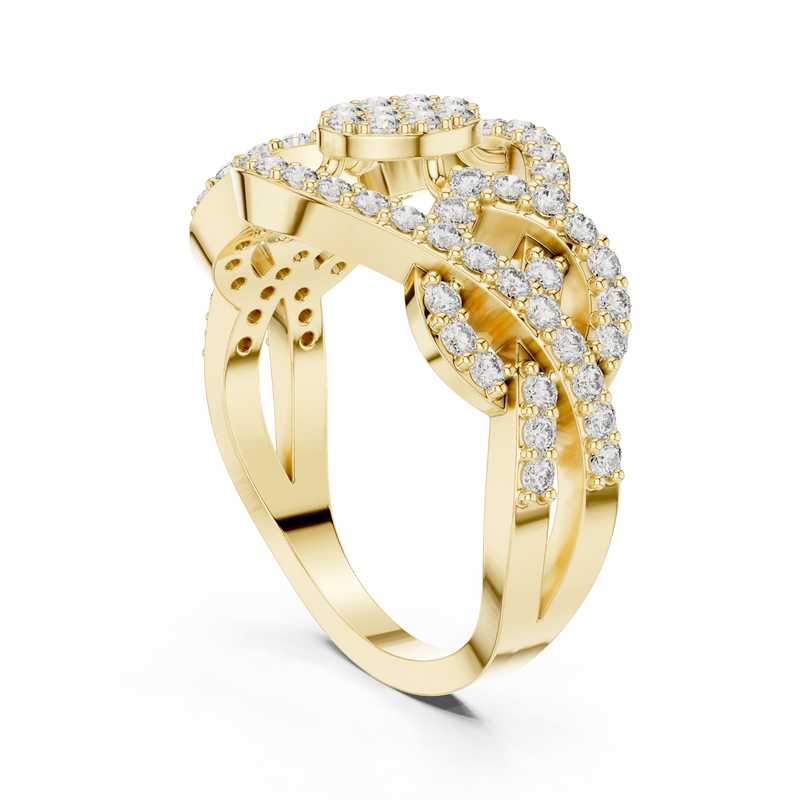 Ladies Ring 9#10062L - Yellow Gold - Image