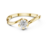 Ladies Ring 9#10063L@7 - Yellow Gold - Image