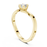 Ladies Ring 9#10063L@7 - Yellow Gold - Image
