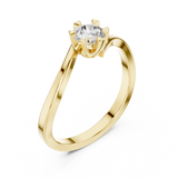 Ladies Ring 9#10063L@7 - Yellow Gold - Image