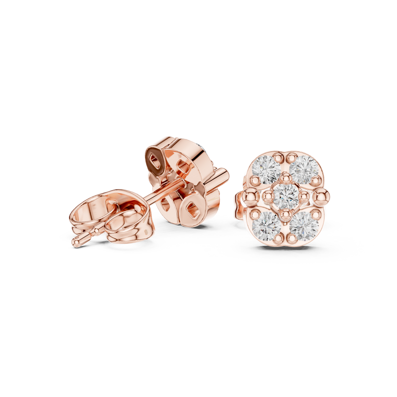 Earring 9#10064E - Rose Gold - Image