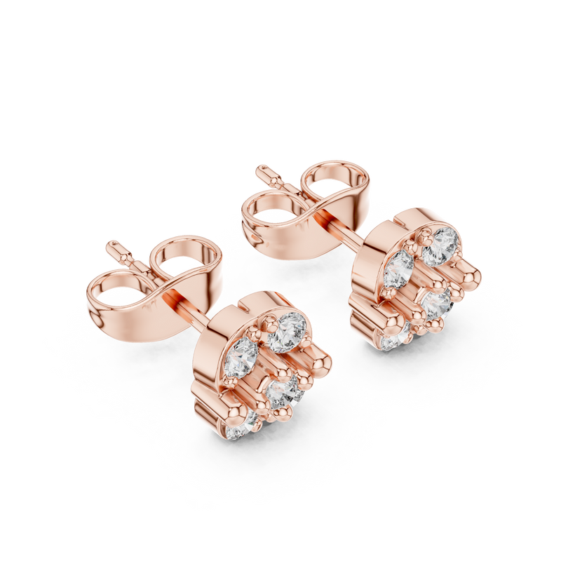 Earring 9#10064E - Rose Gold - Image