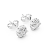 Earring 9#10064E - White Gold - Image