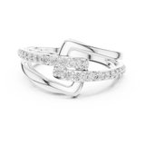 Ladies Ring 9#10064L - White Gold - Image