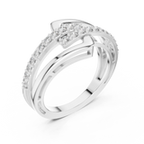 Ladies Ring 9#10064L - White Gold - Image