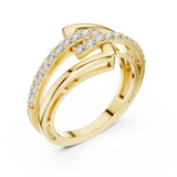 Ladies Ring 9#10064L - Yellow Gold - Image