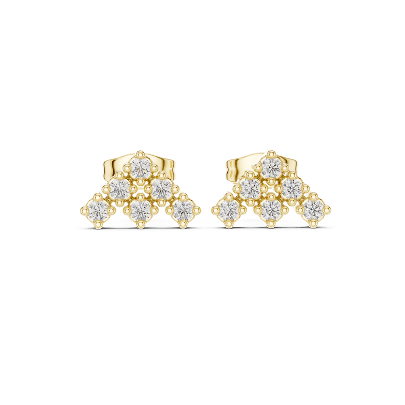 Earring 9#10065E - Yellow Gold - Image