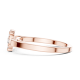 Ladies Ring 9#10065L@7 - Rose Gold - Image