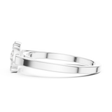 Ladies Ring 9#10065L@7 - White Gold - Image