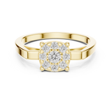 Ladies Ring 9#10065L@7 - Yellow Gold - Image