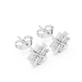 Earring 9#10066E@7 - White Gold - Image