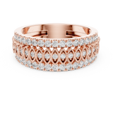 Ladies Ring 9#10066L - Rose Gold - Image