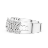 Ladies Ring 9#10066L - White Gold - Image
