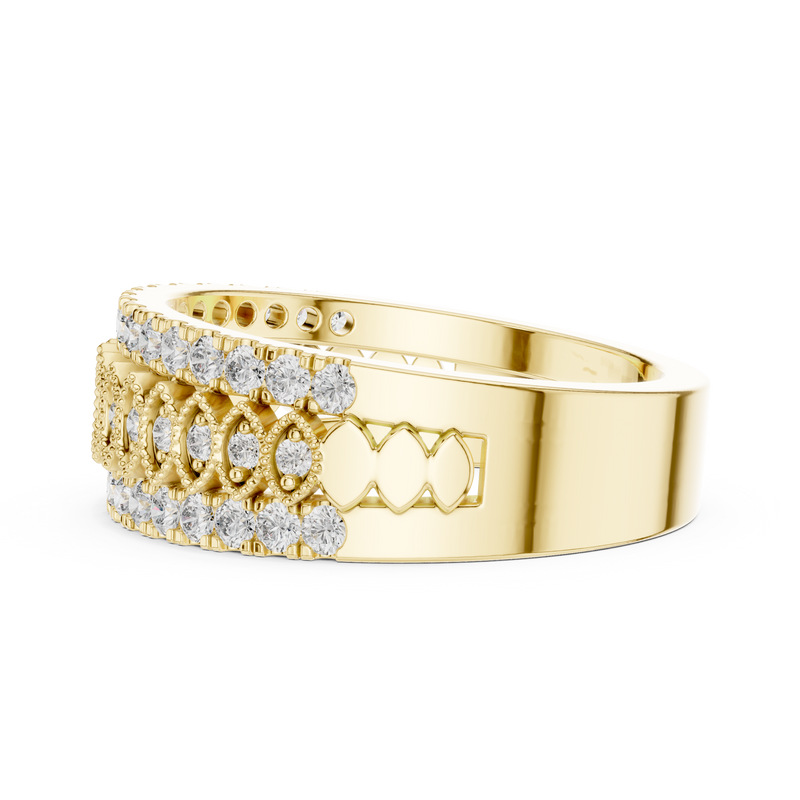Ladies Ring 9#10066L - Yellow Gold - Image