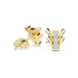 Earring 9#10067E@7 - Yellow Gold - Image