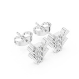 Earring 9#10067E@7 - White Gold - Image