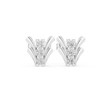 Earring 9#10067E@7 - White Gold - Image