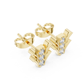 Earring 9#10067E@7 - Yellow Gold - Image