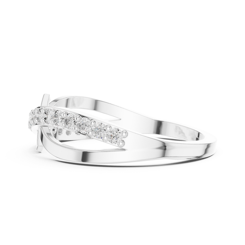 Ladies Ring 9#10067L - White Gold - Image