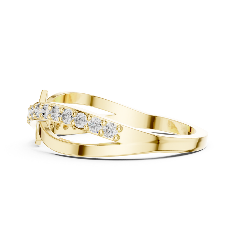 Ladies Ring 9#10067L - Yellow Gold - Image