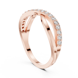 Ladies Ring 9#10067L - Rose Gold - Image