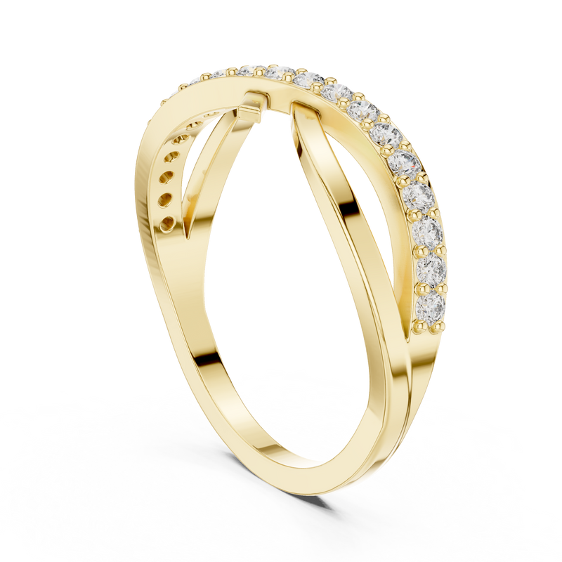 Ladies Ring 9#10067L - Yellow Gold - Image
