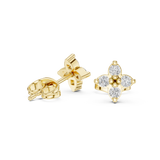 Earring 9#10068E - Yellow Gold - Image