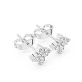 Earring 9#10068E - White Gold - Image