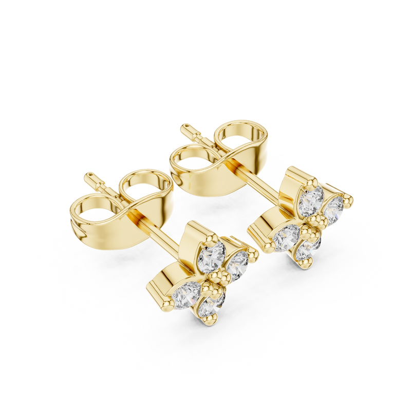 Earring 9#10068E - Yellow Gold - Image
