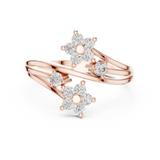Ladies Ring 9#10068L - Rose Gold - Image