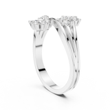 Ladies Ring 9#10068L - White Gold - Image