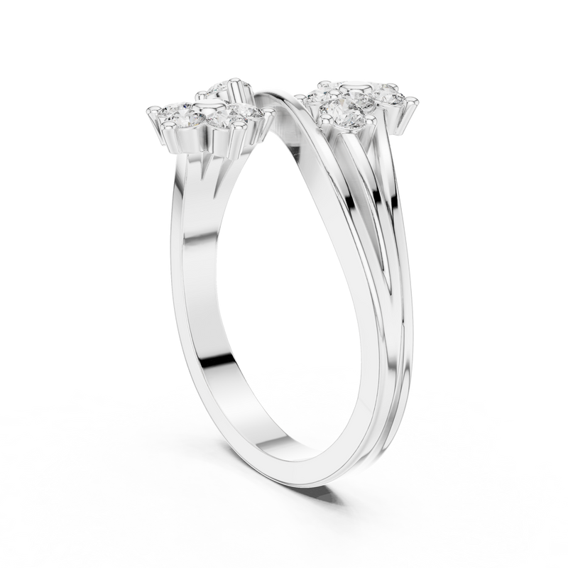 Ladies Ring 9#10068L - White Gold - Image