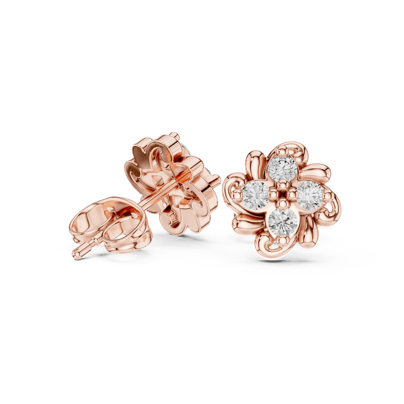 Earring 9#10069E - Rose Gold - Image