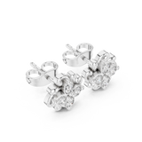 Earring 9#10069E - White Gold - Image
