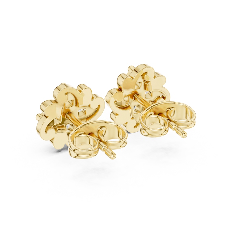 Earring 9#10069E - Yellow Gold - Image