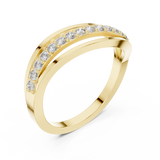 Ladies Ring 9#10069L@7 - Yellow Gold - Image