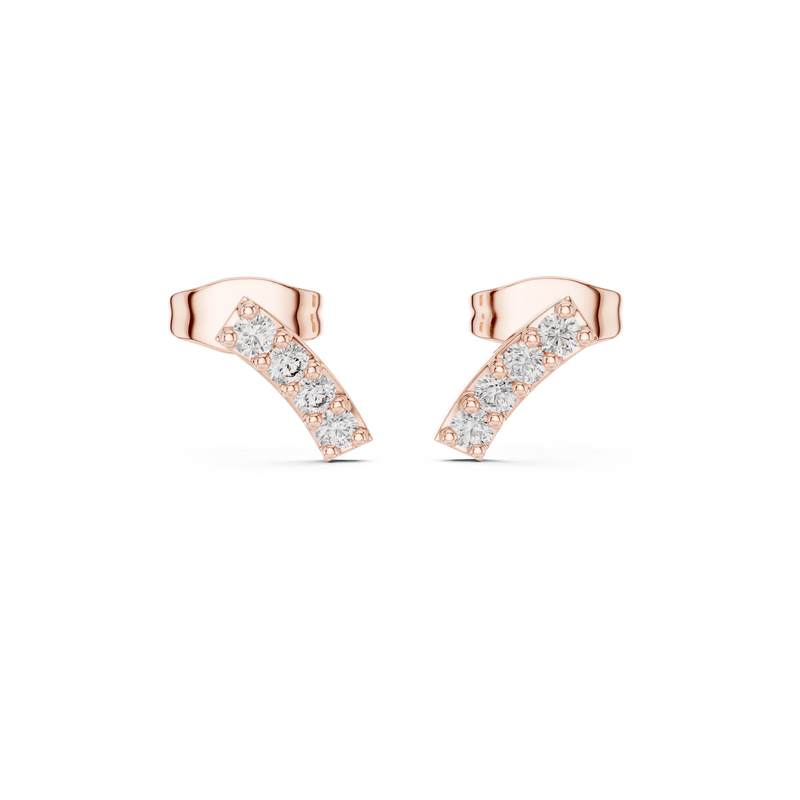 Earring 9#10070E - Rose Gold - Image