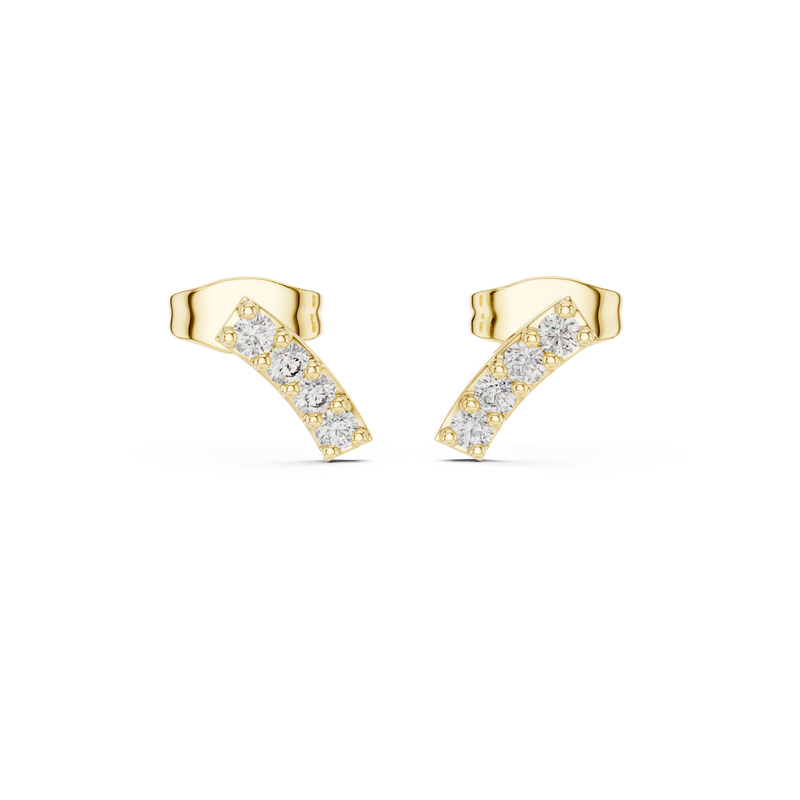 Earring 9#10070E - Yellow Gold - Image